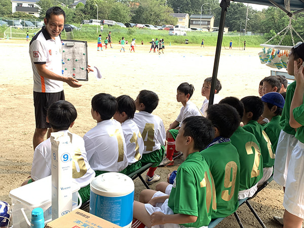 ハーフタイムの指示